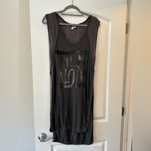 Free People long tshirt dress